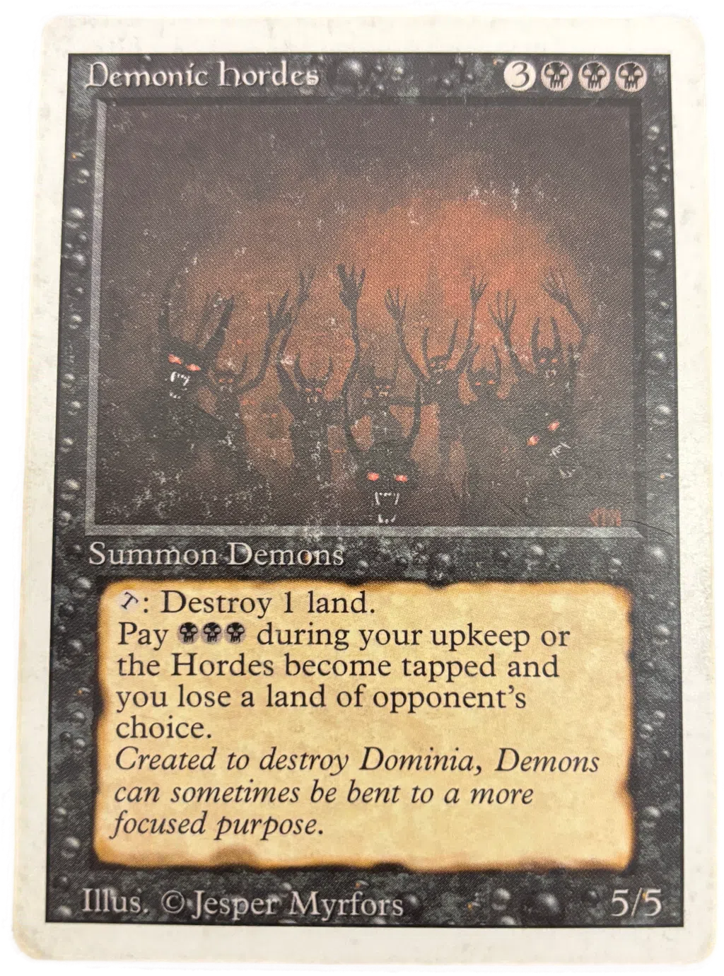 We used to play without sleeves…